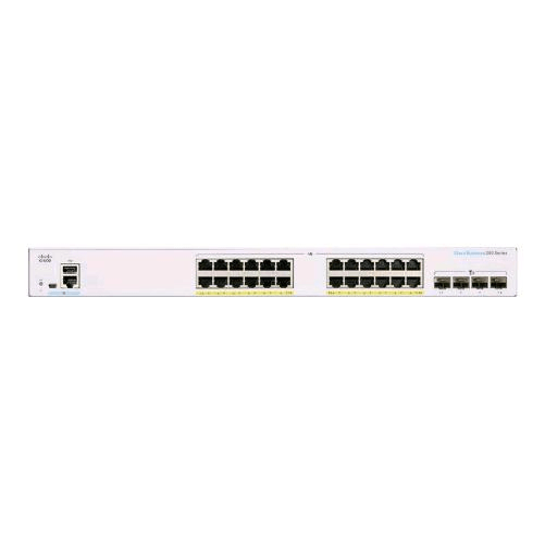 Cisco-CBS250-24P-4X-EU-switch-di-rete-Gestito-L2-L3-Gigabit-Ethernet--10-100-1000--Argento