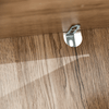 HOMCOM-Mobiletto-Salvaspazio-per-Bagno-in-Legno-Mobile-da-Bagno-con-2-Armadietti-e-6-Ripiani-Grigio-e-Rovere-Design-a-Torre-30-x-24-x-170cm