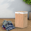 HOMCOM-Cesta-Portabiancheria-in-Bambu-con-Coperchio-e-Fodera-Rimovibile-Naturale-40x30x60cm