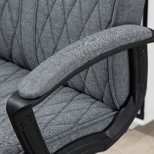 Vinsetto-Sedia-da-Ufficio-Girevole-con-Funzione-Dondolo-e-Altezza-Regolabile-65x72x102-112-5cm-Grigio