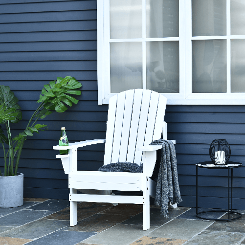Outsunny-Sedia-da-Giardino-Adirondack-in-Legno-Bianco-Con-Porta-Bicchieri-Impermeabile-e-Anti-Muffa-97x72-5x93cm