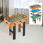 HOMCOM-Tavolo-Multi-gioco-4-in-1-con-Calcio-Balilla-Hockey-da-Tavolo-Ping-Pong-e-Biliardo-in-Legno-MDF-87-x-43-x-73cm