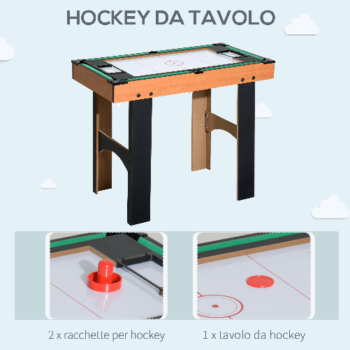 HOMCOM-Tavolo-Multi-gioco-4-in-1-con-Calcio-Balilla-Hockey-da-Tavolo-Ping-Pong-e-Biliardo-in-Legno-MDF-87-x-43-x-73cm