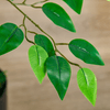 HOMCOM-Pianta-Artificiale-di-Ficus-Alta-135cm-con-Vaso-per-Interno-ed-Esterno-Verde