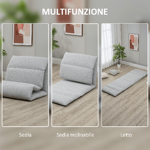 HOMCOM-Poltrona-da-Terra-con-Schienale-Reclinabile-in-Tessuto-71x72x60cm-Grigio-Chiaro