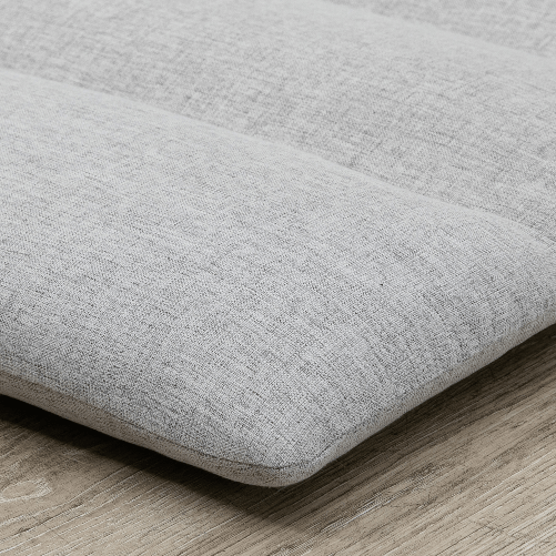 HOMCOM-Poltrona-da-Terra-con-Schienale-Reclinabile-in-Tessuto-71x72x60cm-Grigio-Chiaro