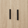 HOMCOM-Credenza-Moderna-Multiuso-con-Armadietto-e-Cassetto-in-Legno-80x30x96-5cm