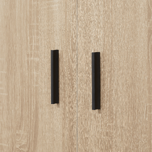 HOMCOM-Credenza-Moderna-Multiuso-con-Armadietto-e-Cassetto-in-Legno-80x30x96-5cm