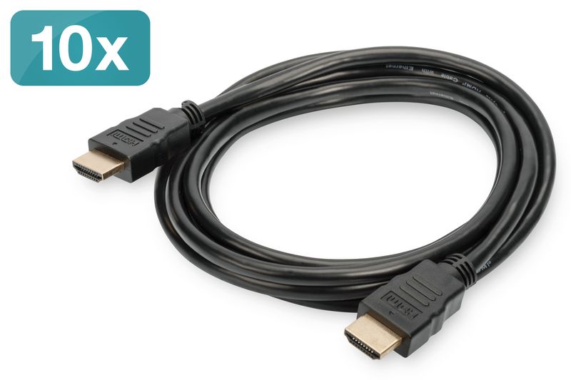 ASSMANN-Electronic-AK-990920-020-S-cavo-HDMI-2-m-HDMI-tipo-A--Standard--Nero