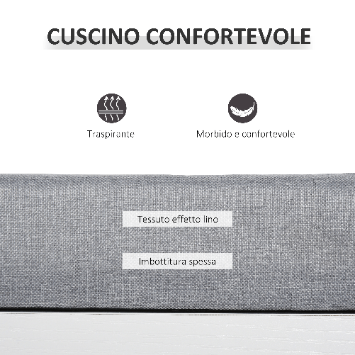 HOMCOM-Panca-Scarpiera-con-Cuscino-Cassetto-e-3-Vani-Aperti-in-Legno-81x31-5x49cm-Bianco