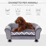 PawHut-Divanetto-per-cani-Cuccia-per-Animali-Domestici-Grigio-73-5x41x33cm