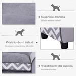 PawHut-Divanetto-per-cani-Cuccia-per-Animali-Domestici-Grigio-73-5x41x33cm