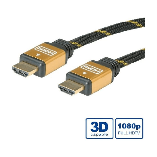 ROLINE-GOLD-HDMI-High-Speed-Cable---Ethernet-M-M-7.5-m