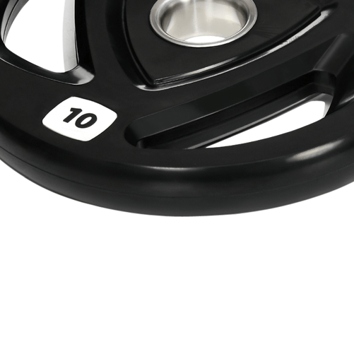SPORTNOW-Set-di-2-Dischi-Pesi-da-10kg-in-Acciaio-con-Rivestimento-in-Gomma-per-Bilanciere