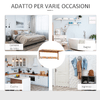 HOMCOM-Attaccapanni-a-Parete-Mensola-Appendiabiti-in-Bambu-50x17x20cm