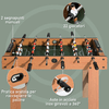 HOMCOM-Calcio-Balilla-Professionale-in-Legno-MDF-87x43x78cm