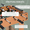 HOMCOM-Calcio-Balilla-Professionale-in-Legno-MDF-87x43x78cm