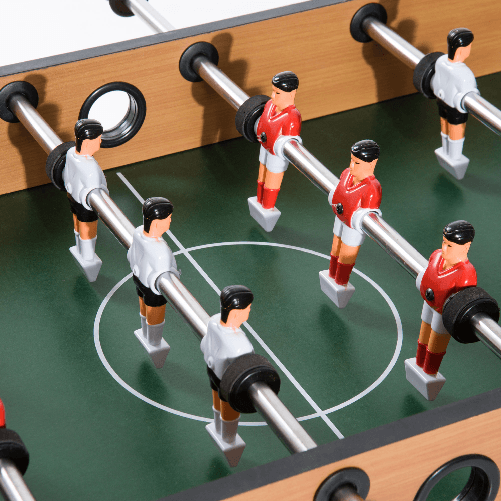 HOMCOM-Calcio-Balilla-Professionale-in-Legno-MDF-87x43x78cm