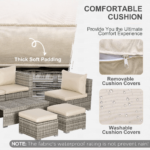Outsunny-Salotto-da-Giardino-in-Rattan-PE-da-8-Pezzi-con-Poltrone-Tavolini-e-Sgabelli-Beige