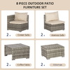 Outsunny-Salotto-da-Giardino-in-Rattan-PE-da-8-Pezzi-con-Poltrone-Tavolini-e-Sgabelli-Beige