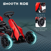HOMCOM-Go-Kart-a-Pedali-per-Bambini-3-8-Anni-con-Sedile-Regolabile-e-Ruote-in-EVA-100x58x58-5-cm-Rosso-Nero