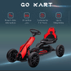 HOMCOM-Go-Kart-a-Pedali-per-Bambini-3-8-Anni-con-Sedile-Regolabile-e-Ruote-in-EVA-100x58x58-5-cm-Rosso-Nero
