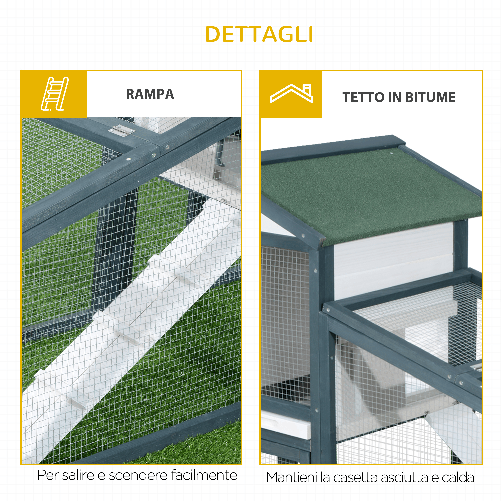 PawHut-Gabbia-per-Conigli-Animali-in-Legno-di-Abete-Doppia-Porta-140x65x100cm