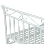 Outsunny-Panchina-da-Esterno-a-2-Posti--Panchina-Biposto-da-Giardino-Stile-Romantico-Ferro-113-5-x-50-x-96cm-Bianco