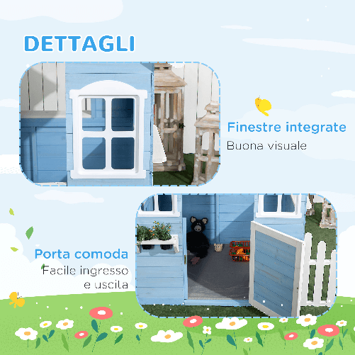 Outsunny-Casetta-per-Bambini-in-Legno-da-Esterno-Eta-3-7-Anni-151x112-5x142cm-Blu