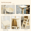 PawHut-Albero-Tiragraffi-con-Cuccia-per-Gatti-in-Legno-Sisal-Naturale-Beige-40x30x131cm