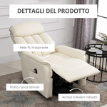HOMCOM-Poltrona-Relax-Reclinabile-Poltrona-Alzapersone-Elettrica-con-Telecomando-e-Poggiapiedi-Integrato-80x94x104cm-Crema
