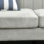 HOMCOM-Divano-3-Posti-in-Velluto-Grigio-con-5-Piedini-e-Doghe-199x72x75cm
