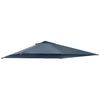 Outsunny-Tetto-di-Ricambio-3x3m-Telo-Sostitutivo-per-Gazebo-in-Poliestere-con-8-Fori-di-Ventilazione-Grigio