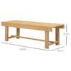 Outsunny-Panchina-da-Esterni-Impermeabile-2-Posti-in-Legno-di-Abete-110x38x35cm