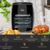 HOMCOM-Friggitrice-ad-Aria-8-in-1-da-11-Litri-1800W-con-Accessori-e-Schermo-LED-32x35-6x37-9-cm-Nera