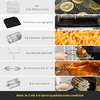 HOMCOM-Friggitrice-ad-Aria-8-in-1-da-11-Litri-1800W-con-Accessori-e-Schermo-LED-32x35-6x37-9-cm-Nera
