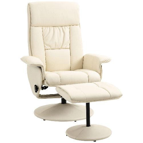 HOMCOM-Poltrona-Relax-Reclinabile-fino-135--con-Seduta-Girevole-e-Pouf-Poggiapiedi-80x69x110cm-Crema