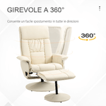 HOMCOM-Poltrona-Relax-Reclinabile-fino-135--con-Seduta-Girevole-e-Pouf-Poggiapiedi-80x69x110cm-Crema