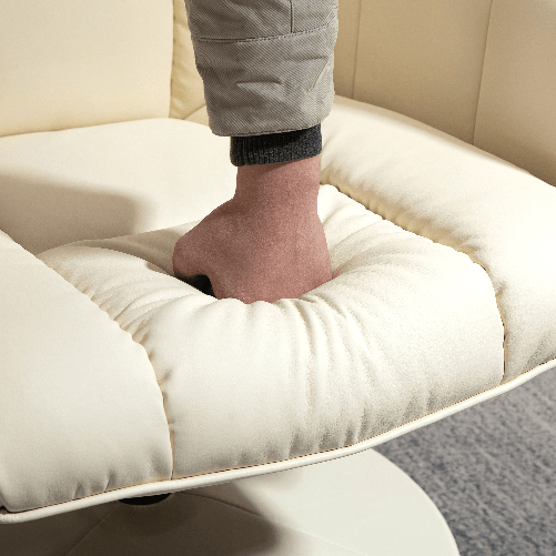 HOMCOM-Poltrona-Relax-Reclinabile-fino-135--con-Seduta-Girevole-e-Pouf-Poggiapiedi-80x69x110cm-Crema