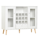HOMCOM-Credenza-Moderna-da-Cucina-con-Cantinetta-Vini-12-Bottiglie-Cassetto-e-Armadietti-in-Legno-100x33x80cm-Bianco