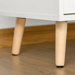 HOMCOM-Credenza-Moderna-da-Cucina-con-Cantinetta-Vini-12-Bottiglie-Cassetto-e-Armadietti-in-Legno-100x33x80cm-Bianco