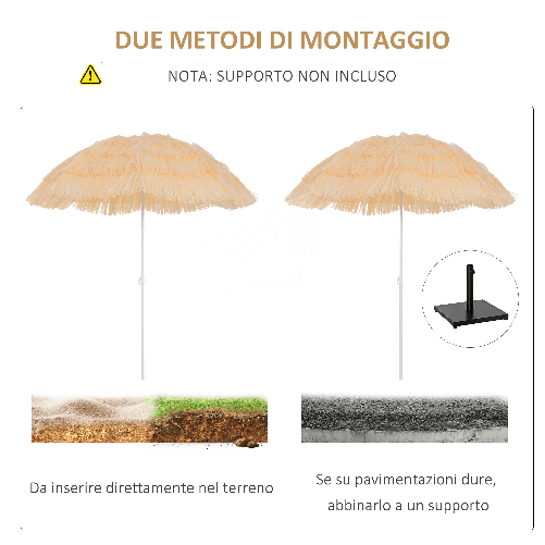 Outsunny-Ombrellone-da-Spiaggia-a-8-Stecche-con-Palo-Inclinabile-in-Poliestere-e-Metallo-1-6x2-m-Beige