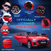HOMCOM-Macchina-Elettrica-per-Bambini-12V-con-Telecomando-Velocita-3-8km-h-Luci-e-Musica-Eta-3-5-Anni-Rosso
