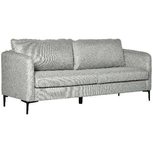 HOMCOM-Divano-3-Posti-in-Tessuto-Grigio-con-5-Piedini-e-Doghe-193x78x71cm