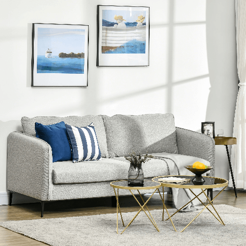 HOMCOM-Divano-3-Posti-in-Tessuto-Grigio-con-5-Piedini-e-Doghe-193x78x71cm