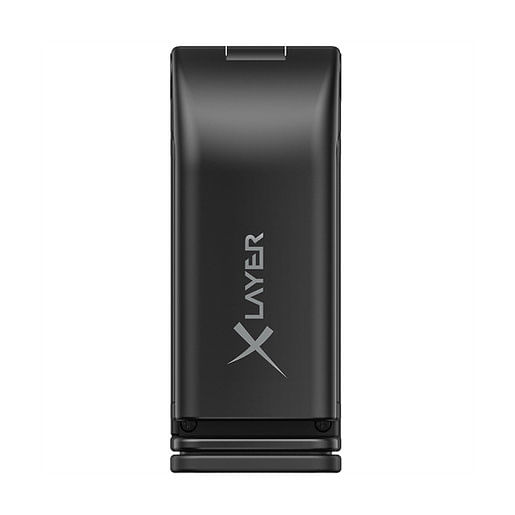 XLayer-Travel-Buddy-Supporto-attivo-Telefono-cellulare-smartphone-Nero