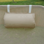 Outsunny-Sdraio-Pieghevole-Reclinabile-con-Cuscino-da-Giardino-Spiaggia-Beige