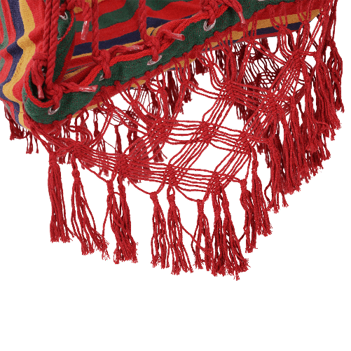 Outsunny-Amaca-Sedia-Sospesa-in-Poliestere-Colorata-100x60x100cm