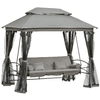 Outsunny-Dondolo-da-Giardino-3-Posti-Lettino-e-Gazebo-Design-3-in-1-con-Tettuccio-256x172x248-cm-Grigio-Scuro