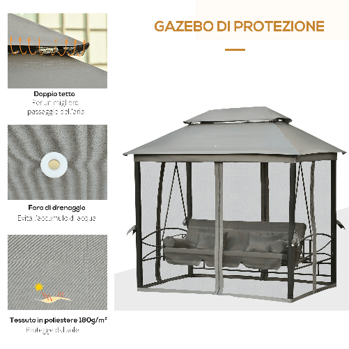Outsunny-Dondolo-da-Giardino-3-Posti-Lettino-e-Gazebo-Design-3-in-1-con-Tettuccio-256x172x248-cm-Grigio-Scuro